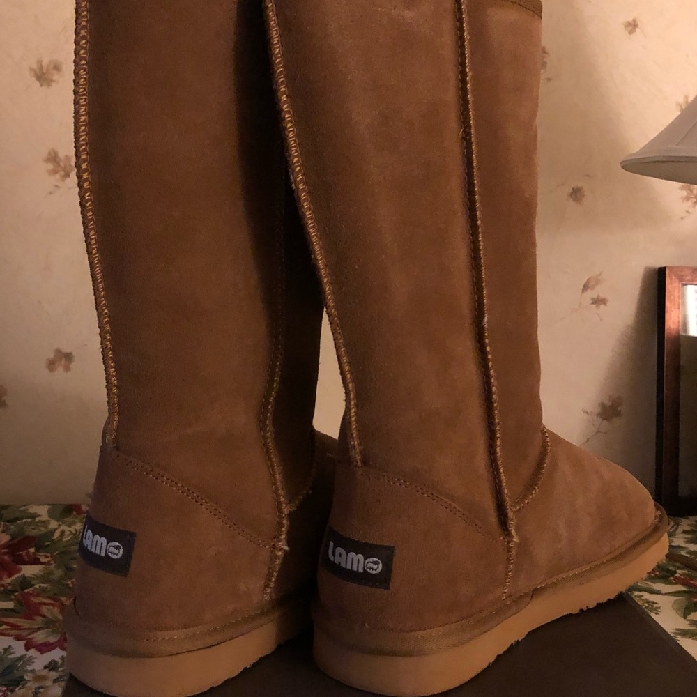 LAMO CLASSIC COLLECTION 12 INCH CLASSIC BOOT IN CHESTNUT COLOR